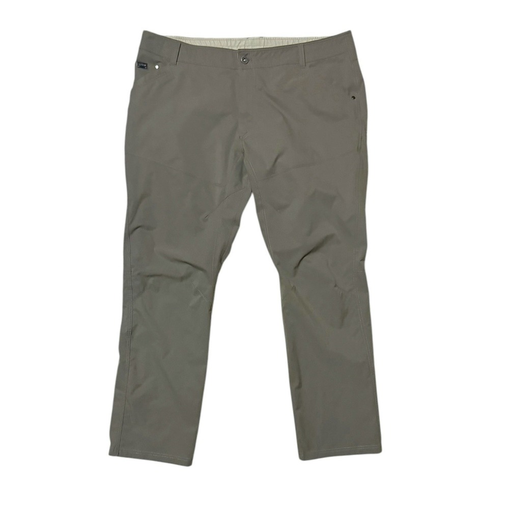 Kuhl Pants Men 42x32 Silencr Ripstop Hike Outdoor 5166 Stretch Wicking Olive